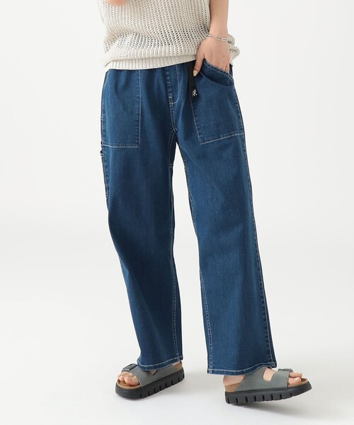 【専用】GRAMICCI × LEE 別注 デニムペインタークロップドパンツ M GRAMICCI×LEE ペインター クロップドパンツ