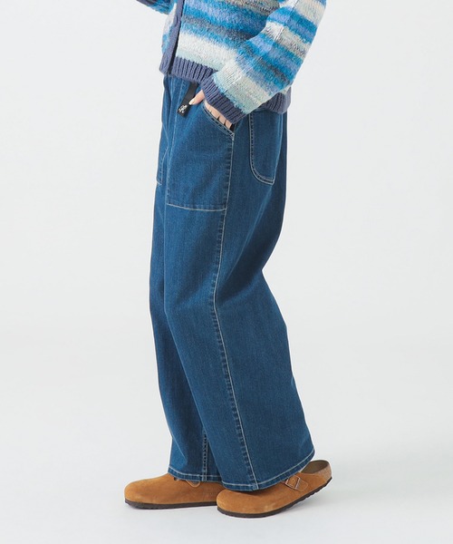 Lee×グラミチ GRAMiCCi ペインターパンツ クロップドパンツ デニム