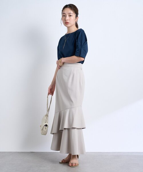 La boutique BonBon コルセットマーメイドラインスカート La boutique BonBon】コルセットマーメイドラインスカート