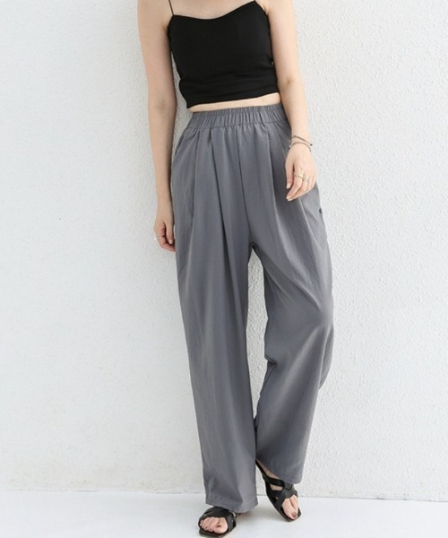 Beststore(ベストストア)の「ワイドパンツ ハイウエスト スラックス(その他パンツ・レディース・ライトベージュ/ブラック/グレー/モカ・L/M)」の17枚目の写真