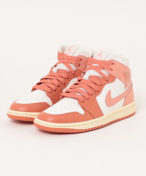JORDAN BRAND W AIR JORDAN 1 MID ウィメンズ エア ジョーダン 1 MID WBQ6472A 180SAIL/LMDRRT