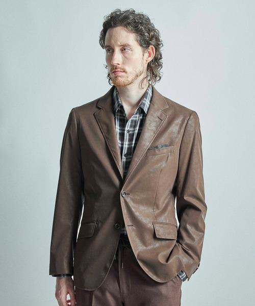 MEN'S BIGI（メンズビギ）の「ドビーチェックカジュアルシャツ（シャツ/ブラウス・メンズ・ブラック/ワイン・01/04/03/02）」の15枚目の写真