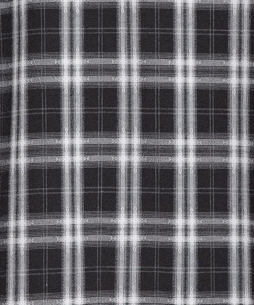 MEN'S BIGI（メンズビギ）の「ドビーチェックカジュアルシャツ（シャツ/ブラウス・メンズ・ブラック/ワイン・01/04/03/02）」の18枚目の写真