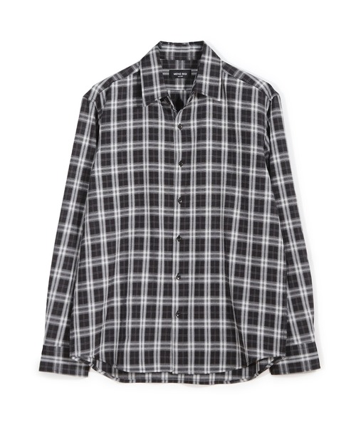 MEN'S BIGI（メンズビギ）の「ドビーチェックカジュアルシャツ（シャツ/ブラウス・メンズ・ブラック/ワイン・01/04/03/02）」の18枚目の写真