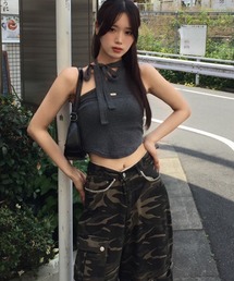 Judin（ジュディン）の「One shoulder sleeveless tops【JD】（その他トップス）」