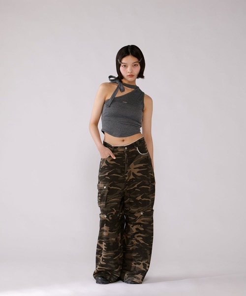 Judin（ジュディン）の「One shoulder sleeveless tops【JD】（その他トップス・レディース・グレー/ブルー・FREE）」の17枚目の写真