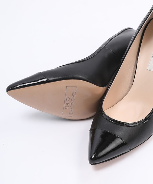SEVEN TWELVE THIRTY(セヴントゥエルヴサーティー)の「コンビネーションパンプス(パンプス・レディース・ブラック/ホワイト×ブラック/ベージュ系その他・22cm/22.5cm/23cm/23.5cm/24cm/24.5cm)」の7枚目の写真