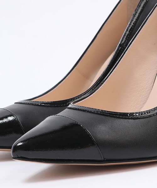 SEVEN TWELVE THIRTY(セヴントゥエルヴサーティー)の「コンビネーションパンプス(パンプス・レディース・ブラック/ホワイト×ブラック/ベージュ系その他・22cm/22.5cm/23cm/23.5cm/24cm/24.5cm)」の5枚目の写真