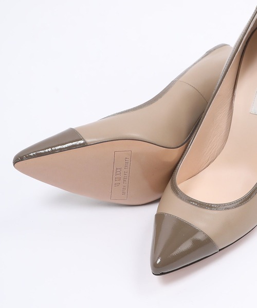 SEVEN TWELVE THIRTY(セヴントゥエルヴサーティー)の「コンビネーションパンプス(パンプス・レディース・ブラック/ホワイト×ブラック/ベージュ系その他・22cm/22.5cm/23cm/23.5cm/24cm/24.5cm)」の14枚目の写真