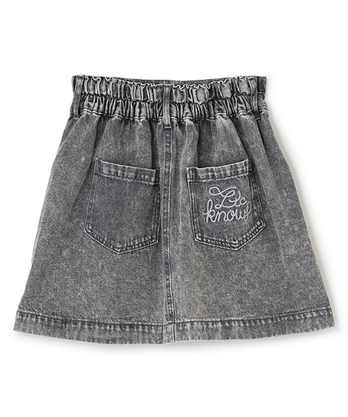 セール】オシャ見え切替えスカート（デニムスカート）｜LOVETOXIC