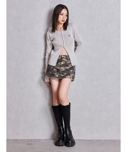 GYDA（ジェイダ）の「ニットドッキングボリュームソールブーツ（ブーツ・レディース・ブラック・SMALL/MEDIUM/LARGE）」の15枚目の写真