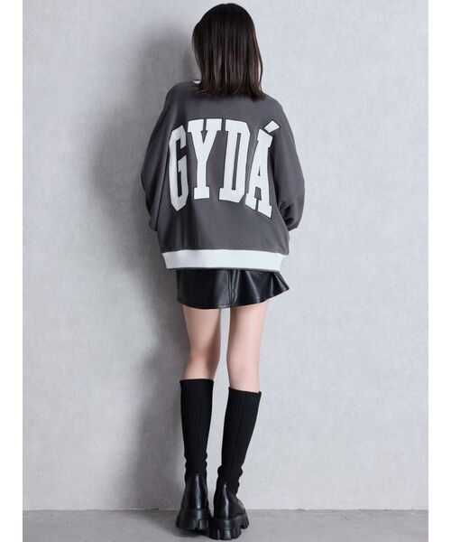 GYDA（ジェイダ）の「ニットドッキングボリュームソールブーツ（ブーツ・レディース・ブラック・SMALL/MEDIUM/LARGE）」の3枚目の写真