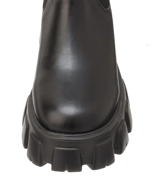 GYDA（ジェイダ）の「ニットドッキングボリュームソールブーツ（ブーツ・レディース・ブラック・SMALL/MEDIUM/LARGE）」の9枚目の写真