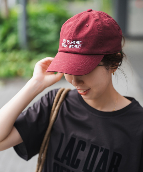 Spick & Span(スピックアンドスパン)の「GOOD ROCK SPEED / グッドロックスピード 別注lettered CAP2(キャップ・レディース・ベージュ/ボルドー・FREE)」の18枚目の写真