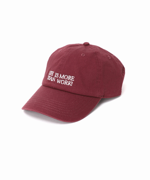 Spick & Span(スピックアンドスパン)の「GOOD ROCK SPEED / グッドロックスピード 別注lettered CAP2(キャップ・レディース・ベージュ/ボルドー・FREE)」の5枚目の写真