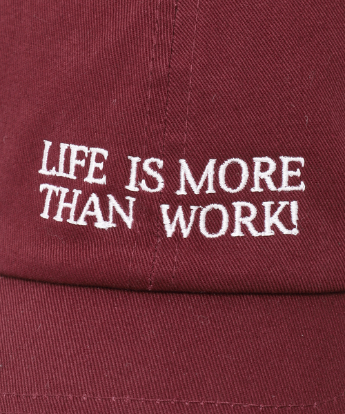 Spick & Span(スピックアンドスパン)の「GOOD ROCK SPEED / グッドロックスピード 別注lettered CAP2(キャップ・レディース・ベージュ/ボルドー・FREE)」の4枚目の写真