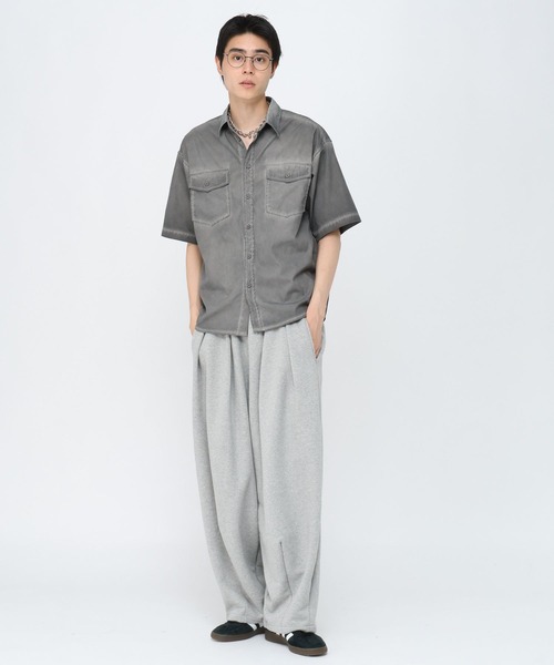 3.3 Field Trip （3.3フィールドトリップ）の「3.3 Field Trip／バルーンスウェットパンツ（スウェットパンツ・メンズ・グレー/ブラック・FREE）」の3枚目の写真