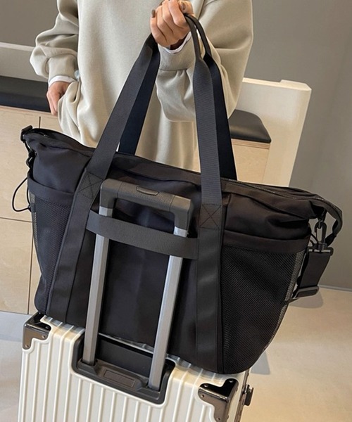 セール】「NOCO」ブランドヘビーナイロンツイル大容量防水加工ボストン