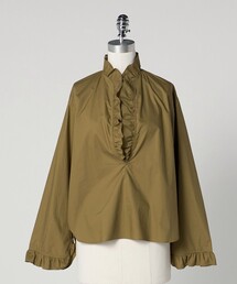 LOEFF | <LOEFF>フリル スキッパー シャツ(シャツ/ブラウス)