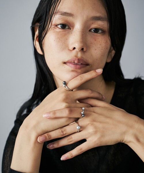 セットリング カラーパール（リング）｜Jouete（ジュエッテ）の