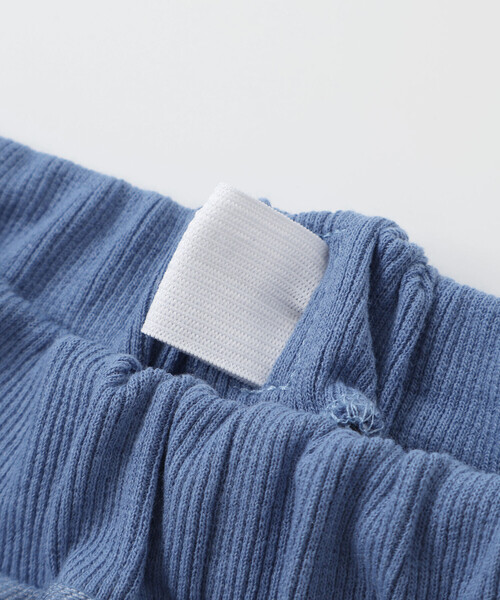 Noeil aime BeBe（ノイユエイムベベ）の「【お揃い】デニムニットクライミングロングパンツ（その他パンツ・キッズ・ブルー/ネイビー・100cm/120cm/110cm/130cm/90cm）」の9枚目の写真