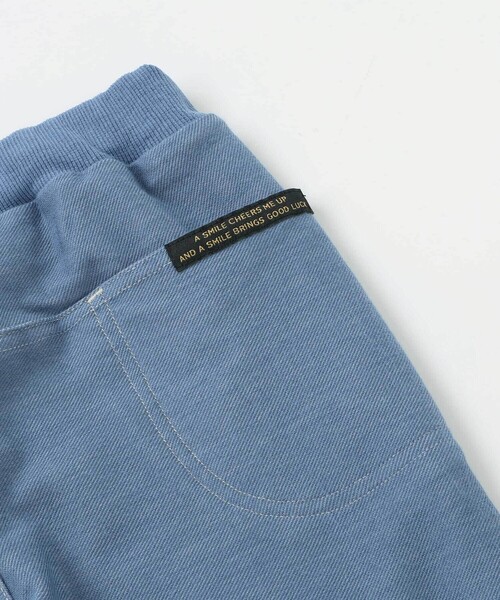 Noeil aime BeBe（ノイユエイムベベ）の「【お揃い】デニムニットクライミングロングパンツ（その他パンツ・キッズ・ブルー/ネイビー・100cm/120cm/110cm/130cm/90cm）」の10枚目の写真