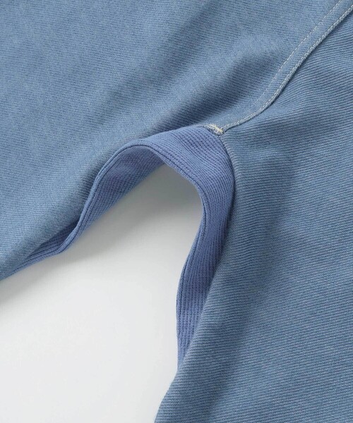 Noeil aime BeBe（ノイユエイムベベ）の「【お揃い】デニムニットクライミングロングパンツ（その他パンツ・キッズ・ブルー/ネイビー・100cm/120cm/110cm/130cm/90cm）」の11枚目の写真