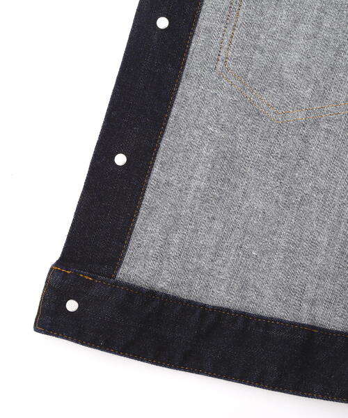 Healthy denim（ヘルシーデニム）の「◆【Healthy Denimコラボ】デニムジャケット（デニムジャケット・レディース・ネイビー・MEDIUM）」の19枚目の写真