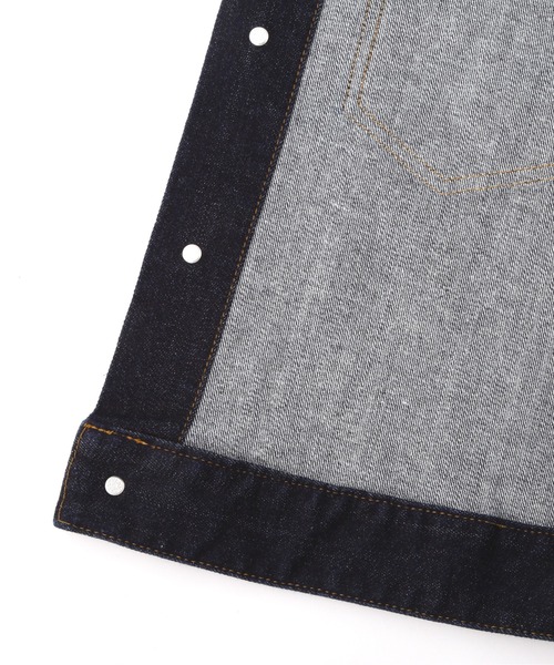 Healthy denim（ヘルシーデニム）の「◆【Healthy Denimコラボ】デニムジャケット（デニムジャケット・レディース・ネイビー・MEDIUM）」の18枚目の写真