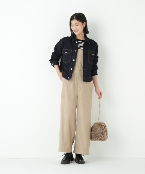 Healthy denim（ヘルシーデニム）の「◆【Healthy Denimコラボ】デニムジャケット（デニムジャケット・レディース・ネイビー・MEDIUM）」の12枚目の写真