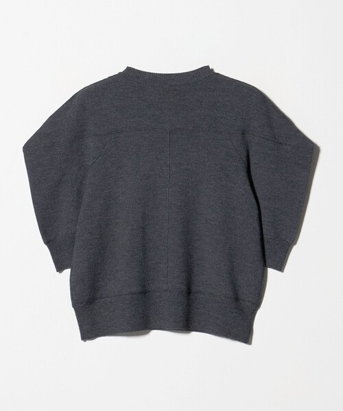 ASTRAET（アストラット）の「＜ASTRAET＞16G ボリュームショルダー クルーネックニット（ニット/セーター・レディース・グレー系/ブラック・FREE）」の13枚目の写真