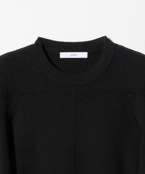 ASTRAET（アストラット）の「＜ASTRAET＞16G ボリュームショルダー クルーネックニット（ニット/セーター・レディース・グレー系/ブラック・FREE）」の20枚目の写真