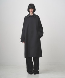 JUHA(n)LEATHER - COLLAR BALMACAAN COAT(XeJ[R[g)