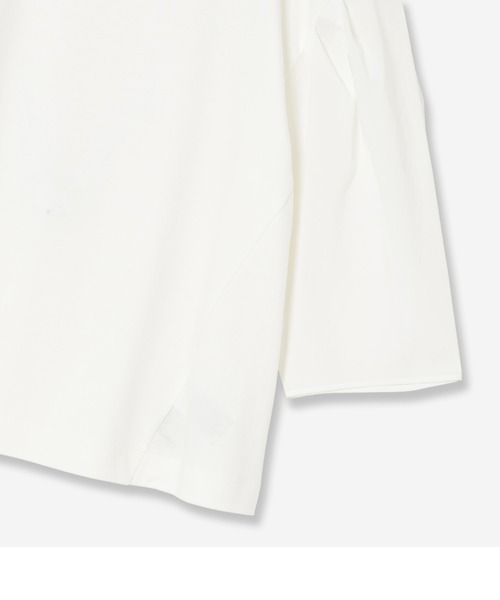 セール】【接触冷感・洗える】タフタコンビカットソー（Tシャツ