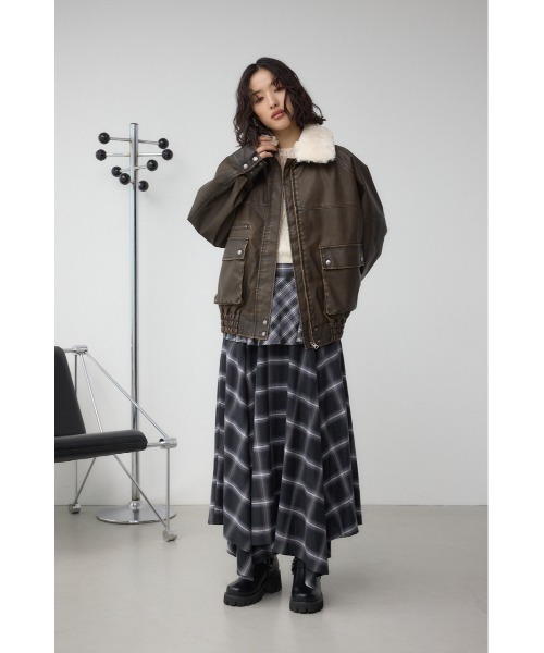 AZUL by moussy（アズールバイマウジー）の「ビンテージフェイクレザー