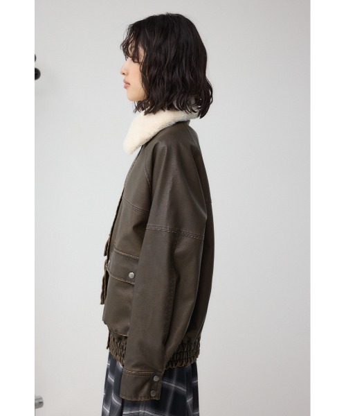 AZUL by moussy（アズールバイマウジー）の「ビンテージフェイクレザー
