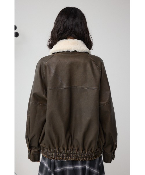 AZUL by moussy（アズールバイマウジー）の「ビンテージフェイクレザー