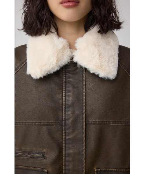 AZUL by moussy（アズールバイマウジー）の「ビンテージフェイクレザー