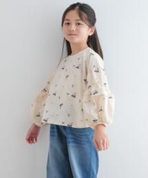 URBAN RESEARCH DOORS | フラワー刺繍袖ボリュームブラウス(KIDS)(Tシャツ/カットソー)