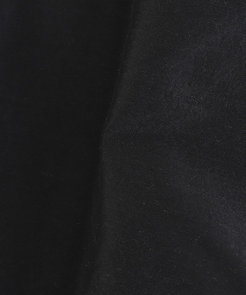 marka（マーカ）の「marka / マーカ：COACH JACKET -WOOL SILK HIGH COUNT TYPEWRITER-：M25C08BL02C[COR]（ブルゾン・メンズ・ブラック系その他・2）」の7枚目の写真