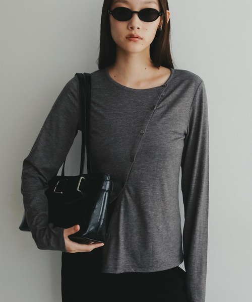 EFOLE(エフォル)の「Belted totebag/ベルトトートバッグ(トートバッグ・レディース・オフホワイト/ブラック・FREE)」の15枚目の写真