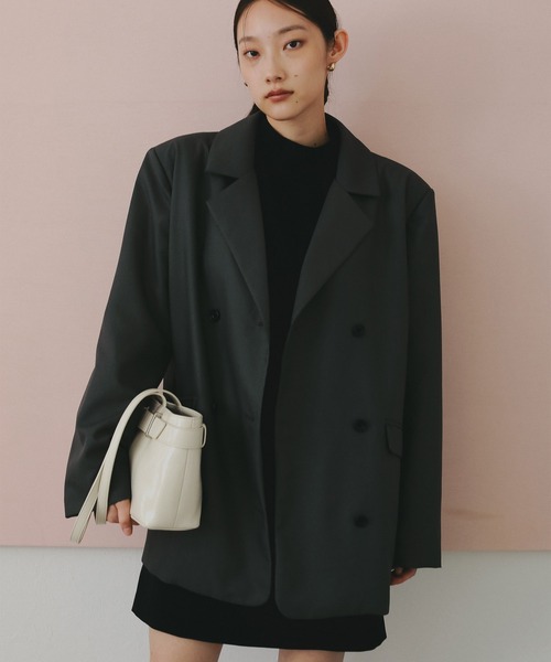 EFOLE(エフォル)の「Belted totebag/ベルトトートバッグ(トートバッグ・レディース・オフホワイト/ブラック・FREE)」の13枚目の写真