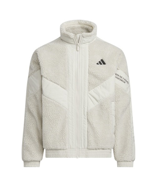 adidas アディダス ボア ジャケット ホワイト adidas/アディダス アウター キッズ ボア ジャケット U WORD BOA