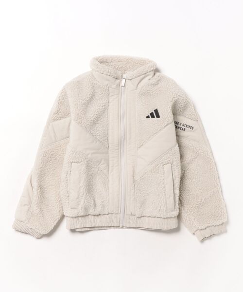 adidas/アディダス アウター キッズ ボア ジャケット U WORD BOA