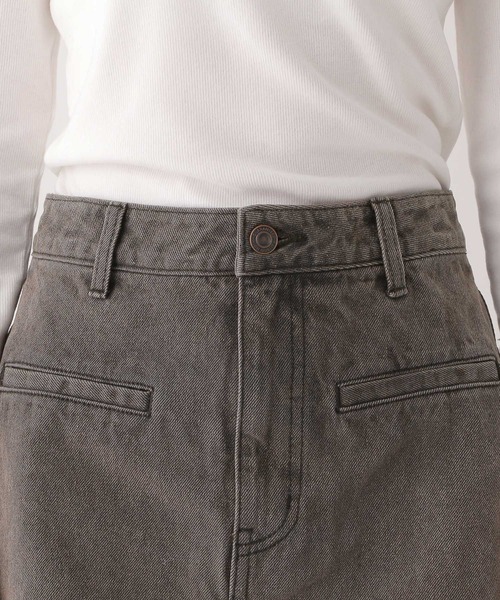 Heather（ヘザー）の「Denim 台形ミニスカート　594931（デニムスカート・レディース・ブラウン/ダークグレー/グレー系・S/M）」の16枚目の写真