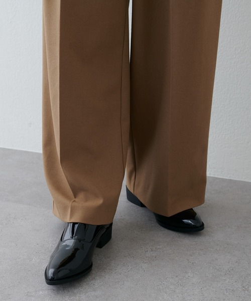 LARUTA(ラルータ)の「【LARUTA】ポインテッドローファー(ローファー・レディース・ブラック・MEDIUM/LARGE)」の5枚目の写真