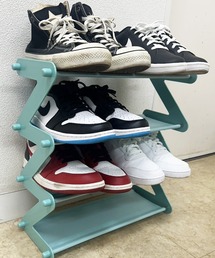 ARCADE（アーケード）の「マルチ収納ラック / シューズラック /組み立て簡単 棚 コンパクト（収納グッズ）」