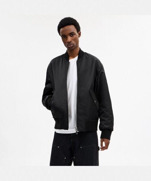 リバーシブル ボンバー ジャケット（ブルゾン）｜COACH（コーチ）の