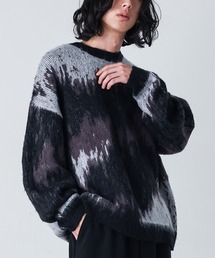 MDR | 『モヘアタッチジャカード クルーネックニット』(ニット/セーター)