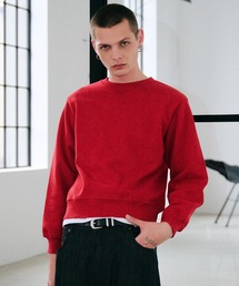 heavyweight cropped crewneck sweatshirt/ヘビーウェイトクロップドクルーネックスウェット